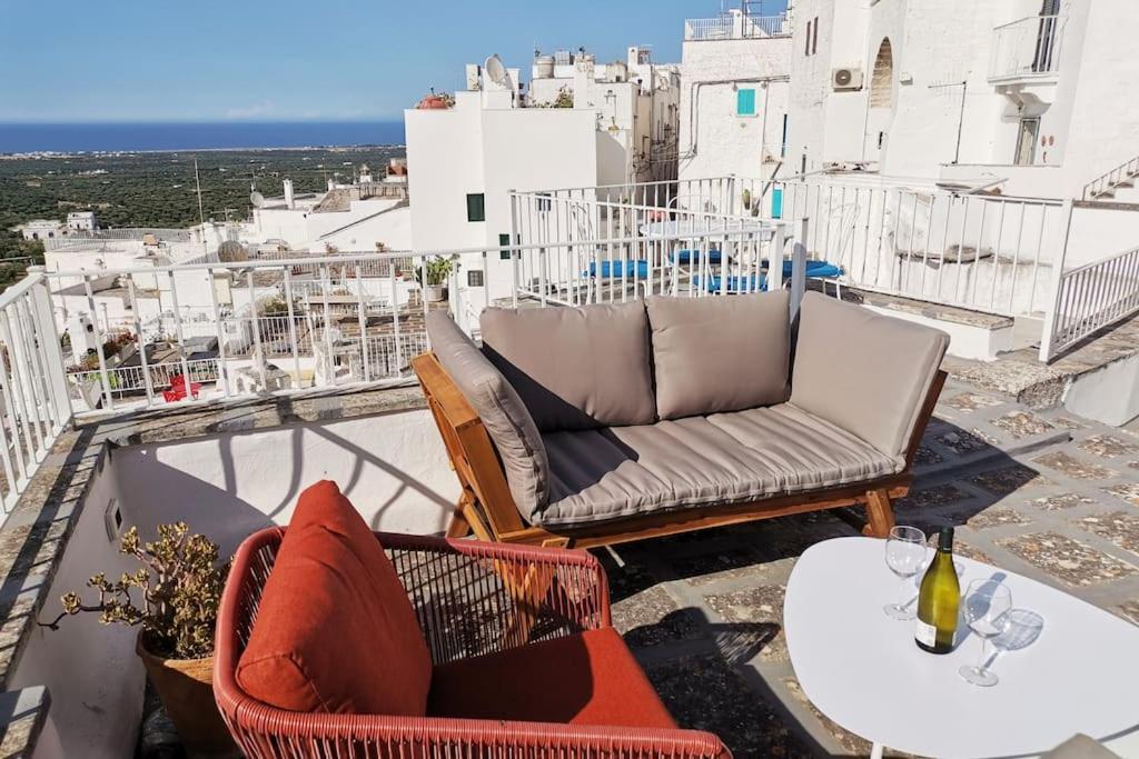 Casa Dei Levantini, Sea View, Wonderful Terrace In Old Town Ostuni Extérieur photo